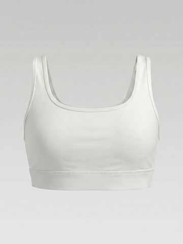 LOTUSCRAFTS Classic Sports Bra 'MIKO Bralette' in White: front