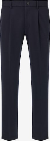 Boggi Milanoregular Hlače s naborima 'B Tech' - plava boja: prednji dio