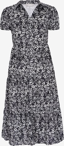 Robe Usha en noir : devant