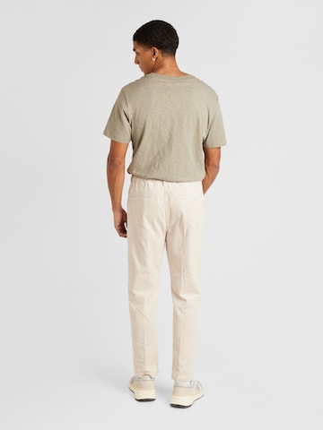 Casual Friday Regular Pleat-Front Pants 'Marc' in Beige