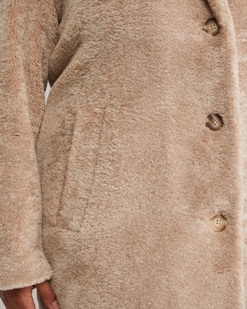 WE Fashion - Sobretudo meia-estação em bege