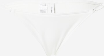 Calvin Klein Swimwear Bikiinipüksid, värv valge: eest vaates