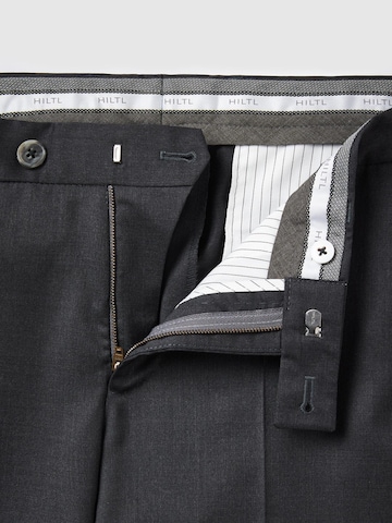 Hiltl Slim fit Pants 'Terni - B-DYnamic Wool' in Grey