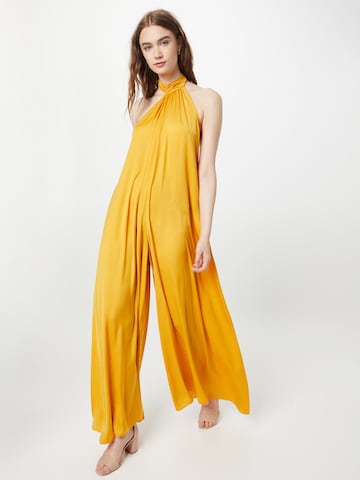 Tuta jumpsuit di Nasty Gal in giallo: frontale