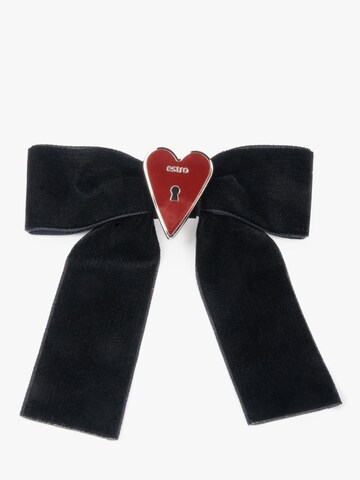 Estro Brooch '2405' in Black: front