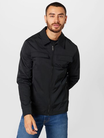 River Island Between-Season Jacket in Black: front