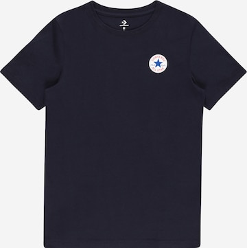 CONVERSE Shirt in Blauw: voorkant