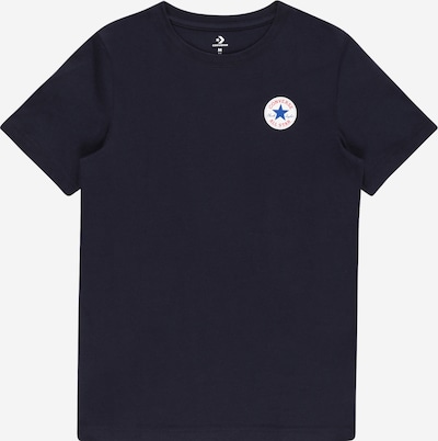 CONVERSE T-Shirt en bleu / bleu marine / rouge / blanc, Vue avec produit