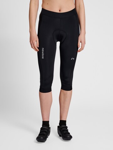 Newline Slim fit Workout Pants in Black: front