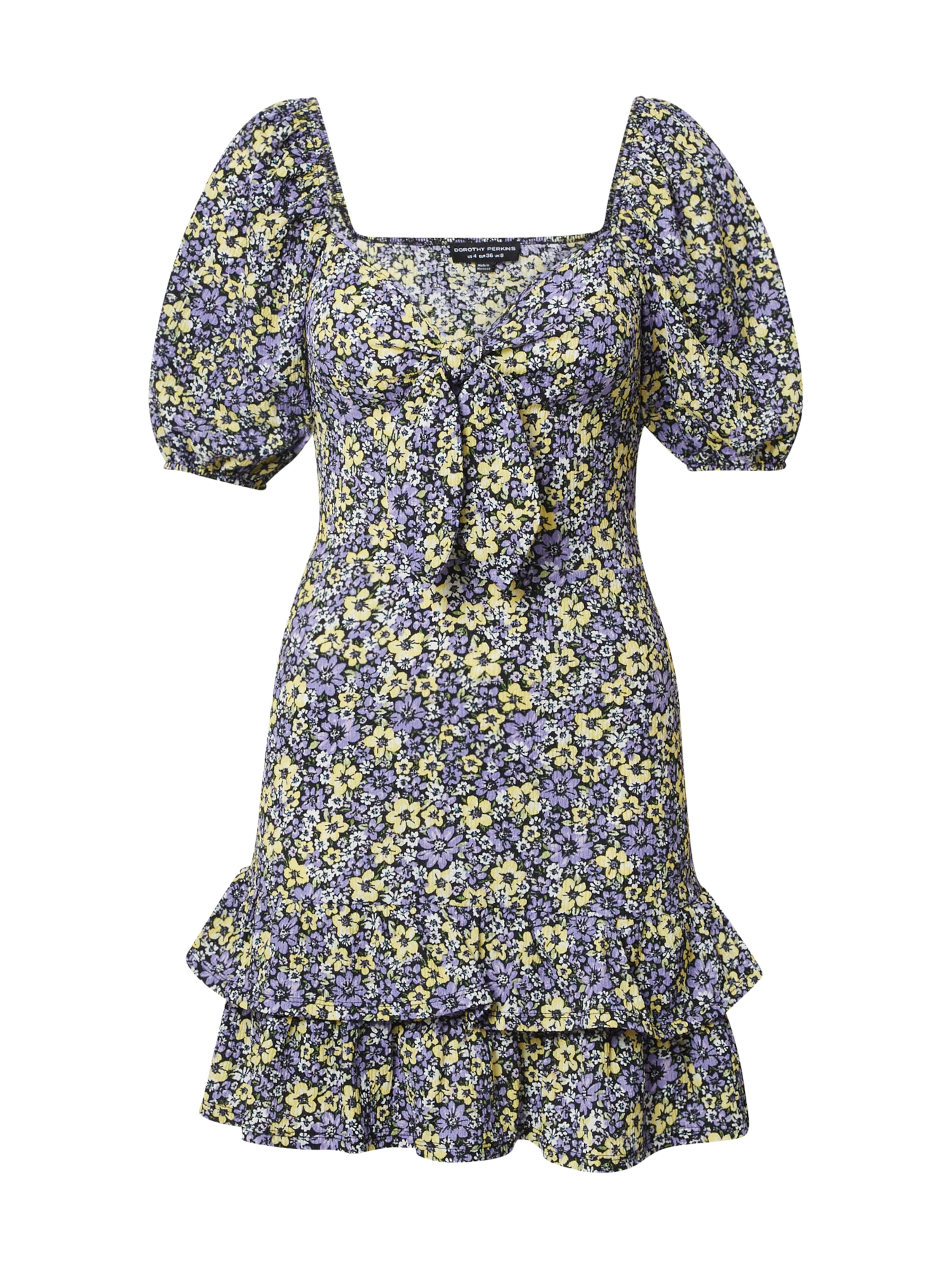 melns Dorothy Perkins Kleita: no priekšpuses