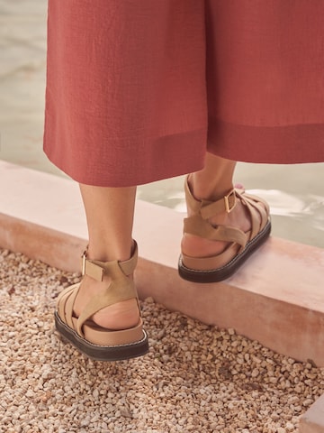 Friends Like These Remienkové sandále - Béžová