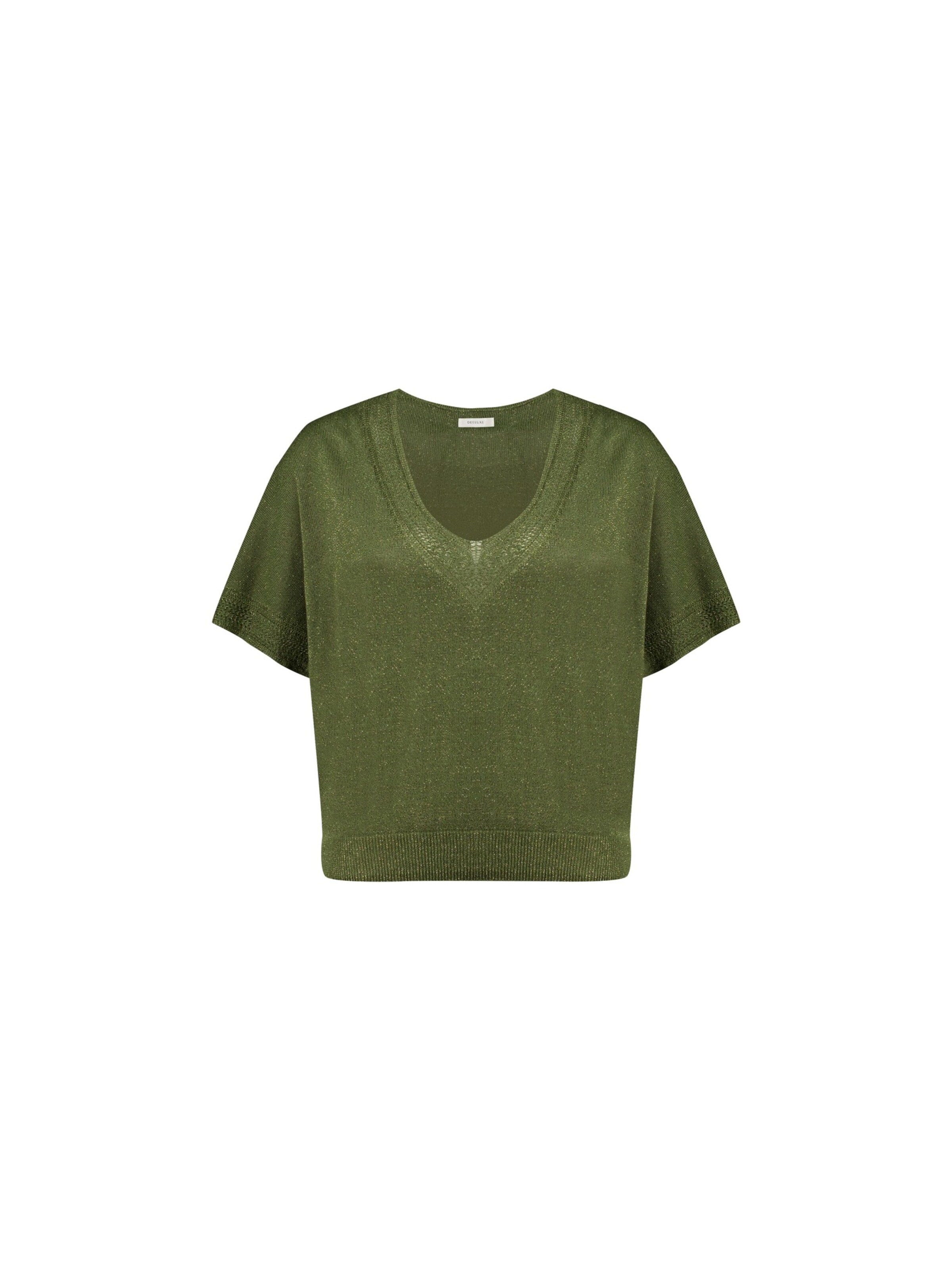 Deeluxe Pullover 'MARLYN' in Grün: Vorderseite