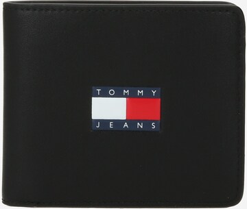 Tommy Jeans Tegnebog 'HERITAGE' i sort: forside