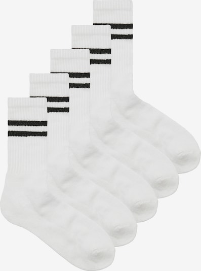 Kojinės 'JACREGEN' iš JACK & JONES, spalva – juoda / balta, Prekių apžvalga
