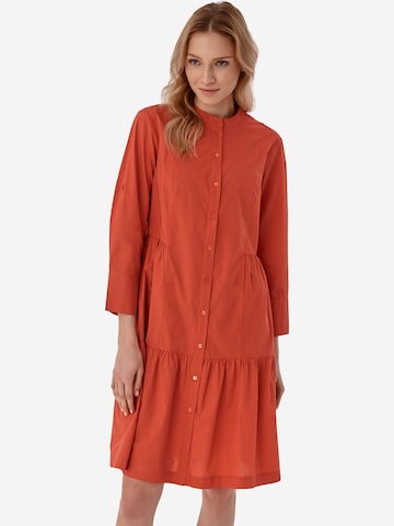 TATUUM Blousejurk 'LANOLA 1' in Oranje: voorkant