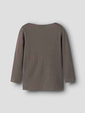 T-Shirt NAME IT en marron