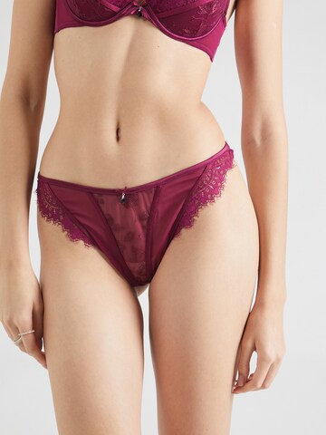 Hunkemöller Stringi w kolorze fioletowy