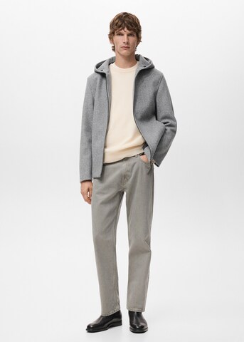 MANGO MAN Jacke 'Ted' in Grau