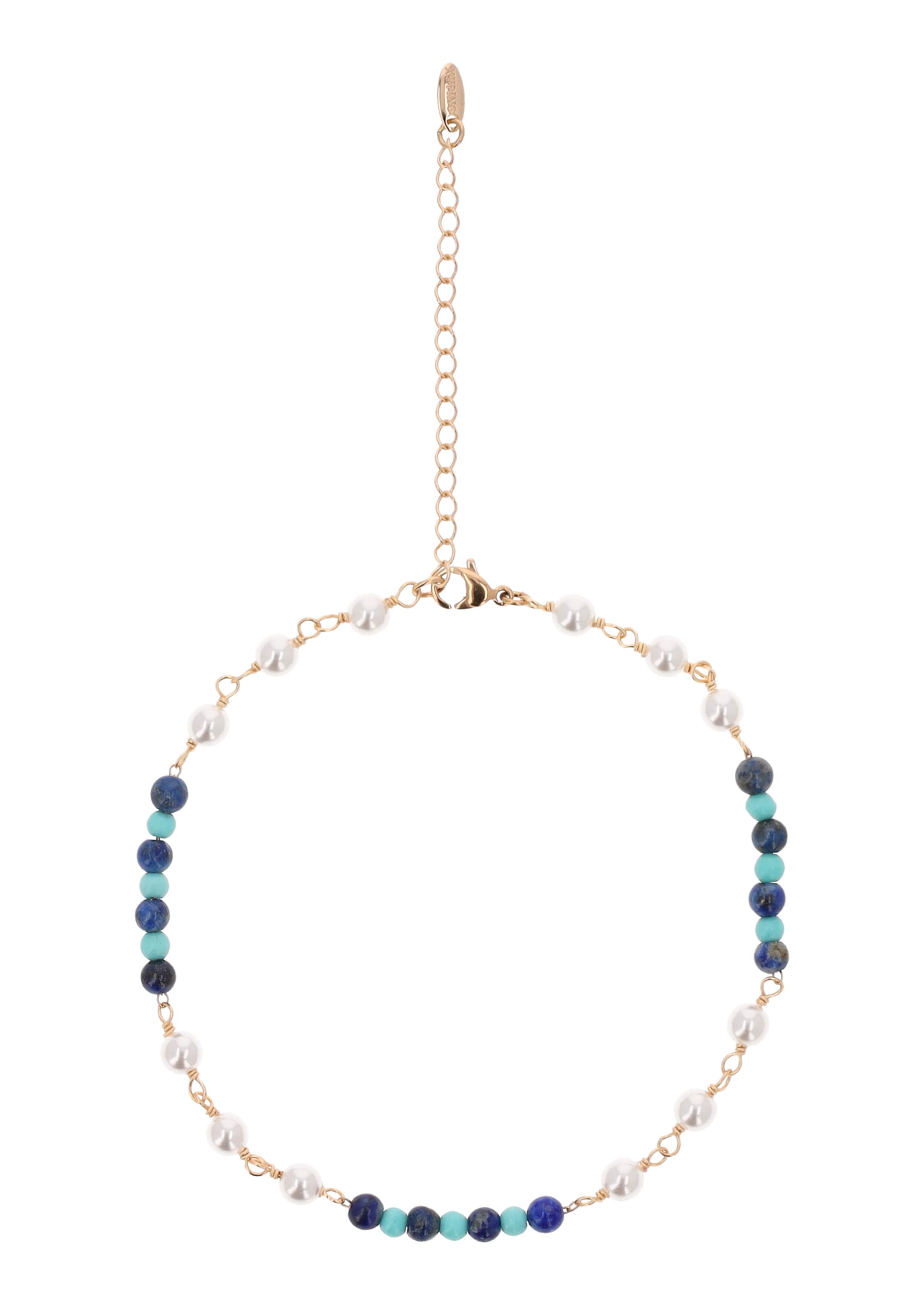 IZIA - Joyería para pies en oro: frente