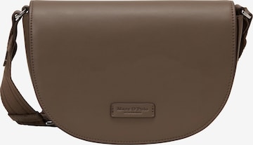 Marc O'Polo Schoudertas in Bruin: voorkant
