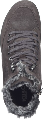 IGI&CO Lace-Up Ankle Boots in Grey