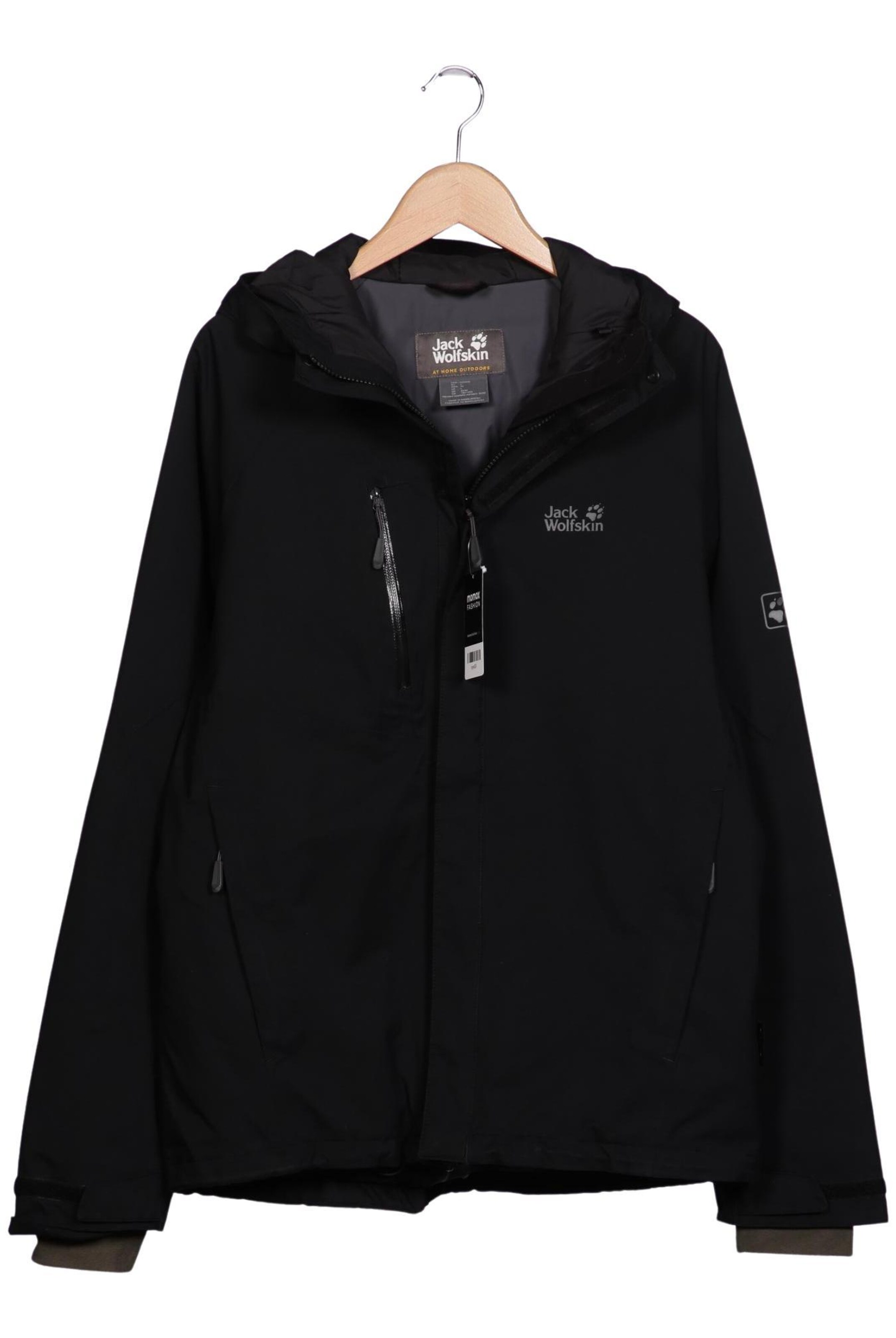 JACK WOLFSKIN Jacket & Coat in L in Black: front