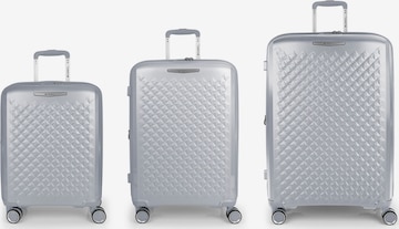 Ensemble de bagages 'Queens' Gabol en argent : devant