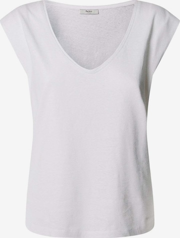 Maglietta 'Lotti' di Pepe Jeans in bianco: frontale