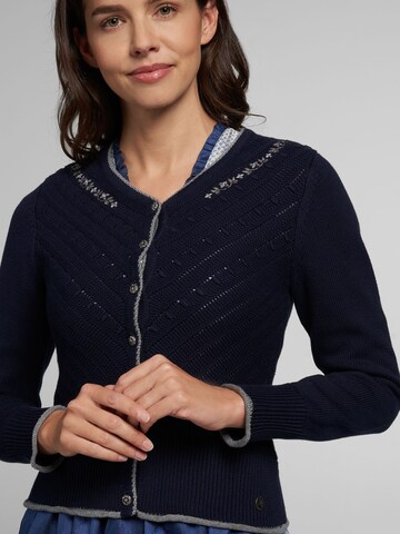 SPIETH & WENSKY Strickjacke 'Abby' in Blau