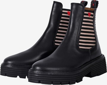 Crickit Chelsea boots 'Ninja' in Zwart