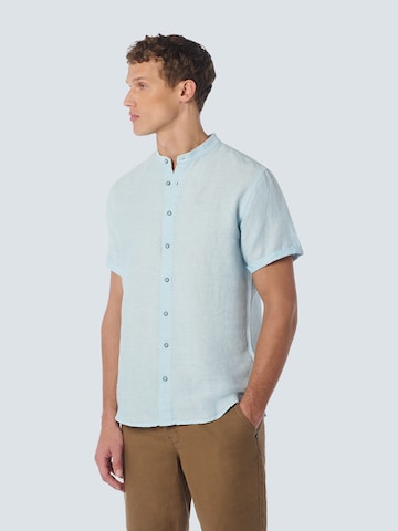 No Excess Regular fit Button Up Shirt in Blue