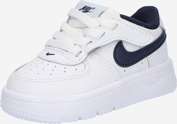Nike SportswearTenisice 'Force 1 EasyOn' - bijela boja: prednji dio