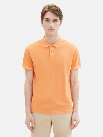 T-Shirt TOM TAILOR en orange : devant