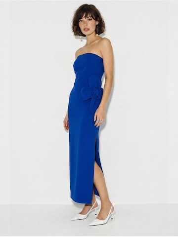 Bianco Lucci Jurk 'Maxi' in Blauw