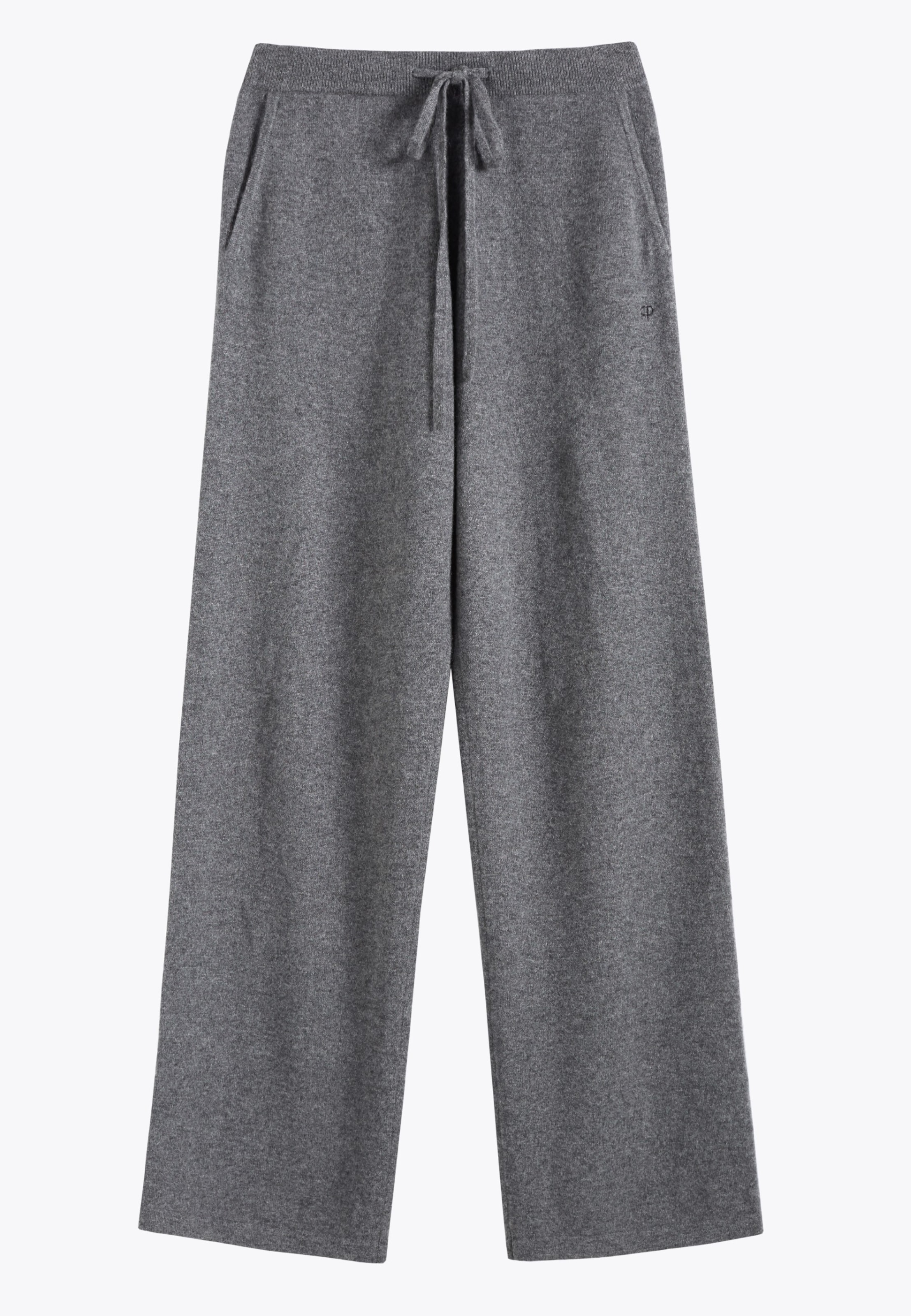 Chinti & Parker Kalhoty 'Pure Cashmere' – šedá: přední strana