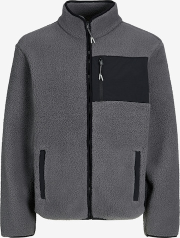 pilka JACK & JONES Flisinis džemperis 'JJTHatcher': priekis