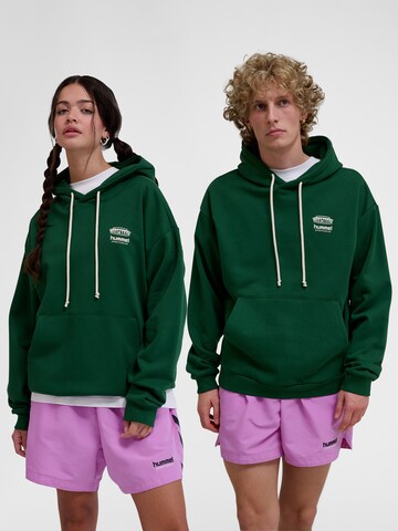 Hummel Sweatshirt in Grün: Vorderseite