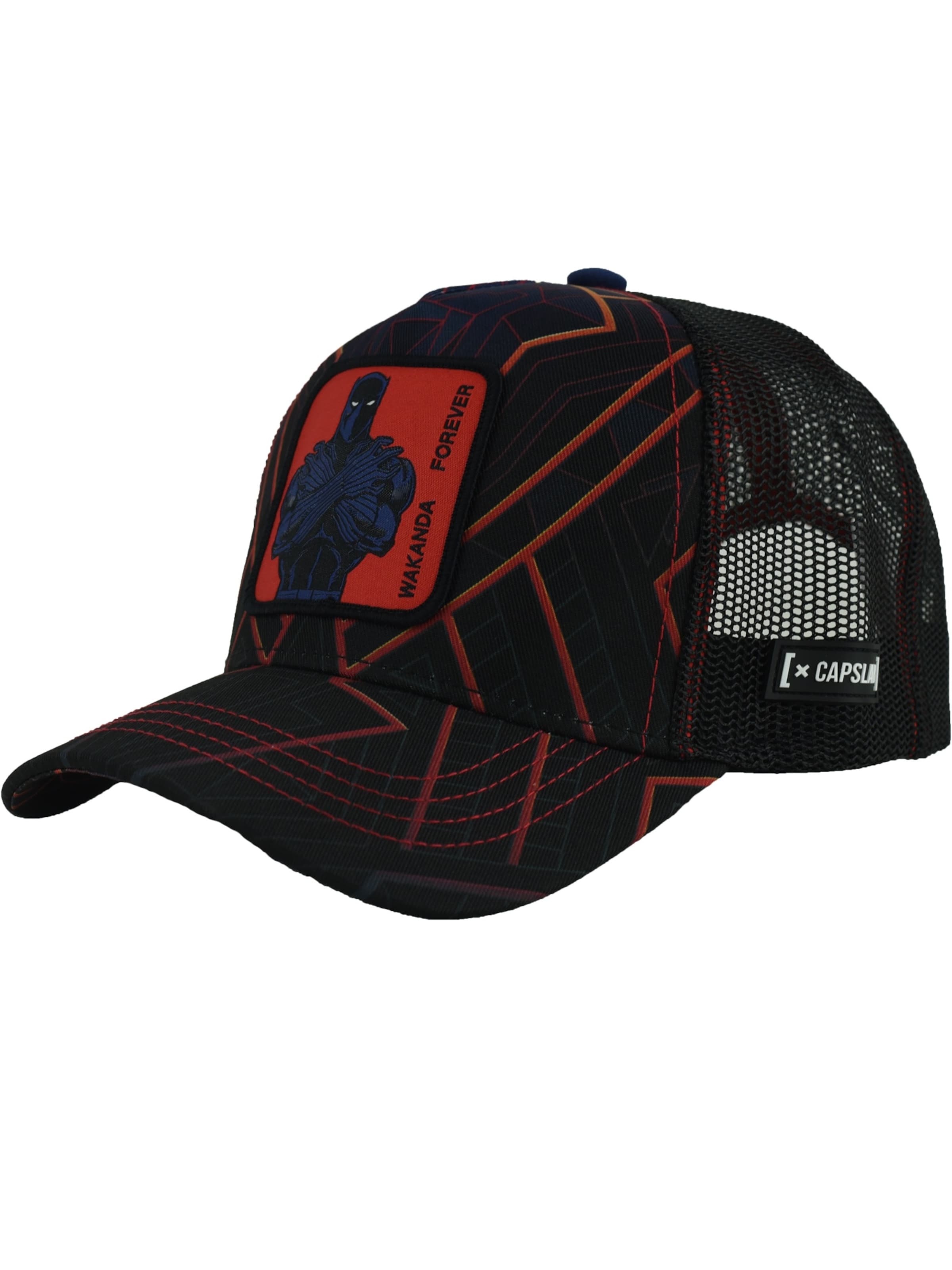 Capslab Cap 'Marvel Black Panther' in Black: front