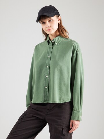 Camicia da donna di GAP in verde: frontale