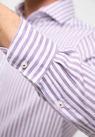 ETERNA Regular fit Zakelijk overhemd in Lila