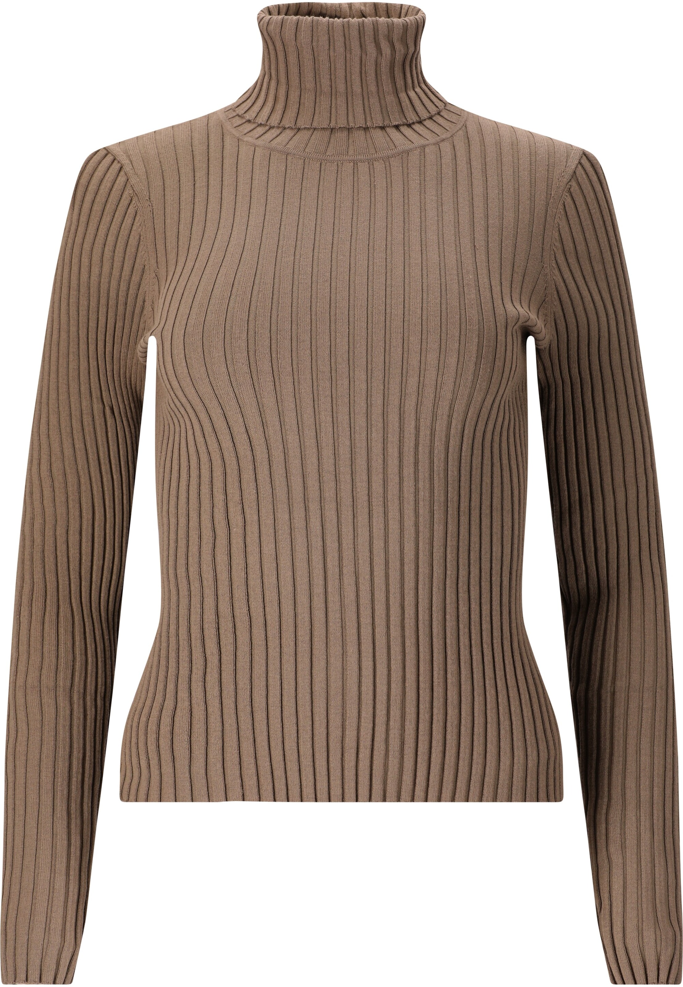 Athlecia Midlayer in Braun: Vorderseite