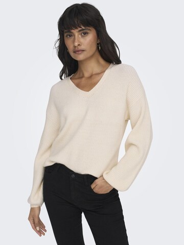 ONLY - Pullover 'Katia' em branco