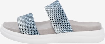 REMONTE Pantolette in Blau: Vorderseite