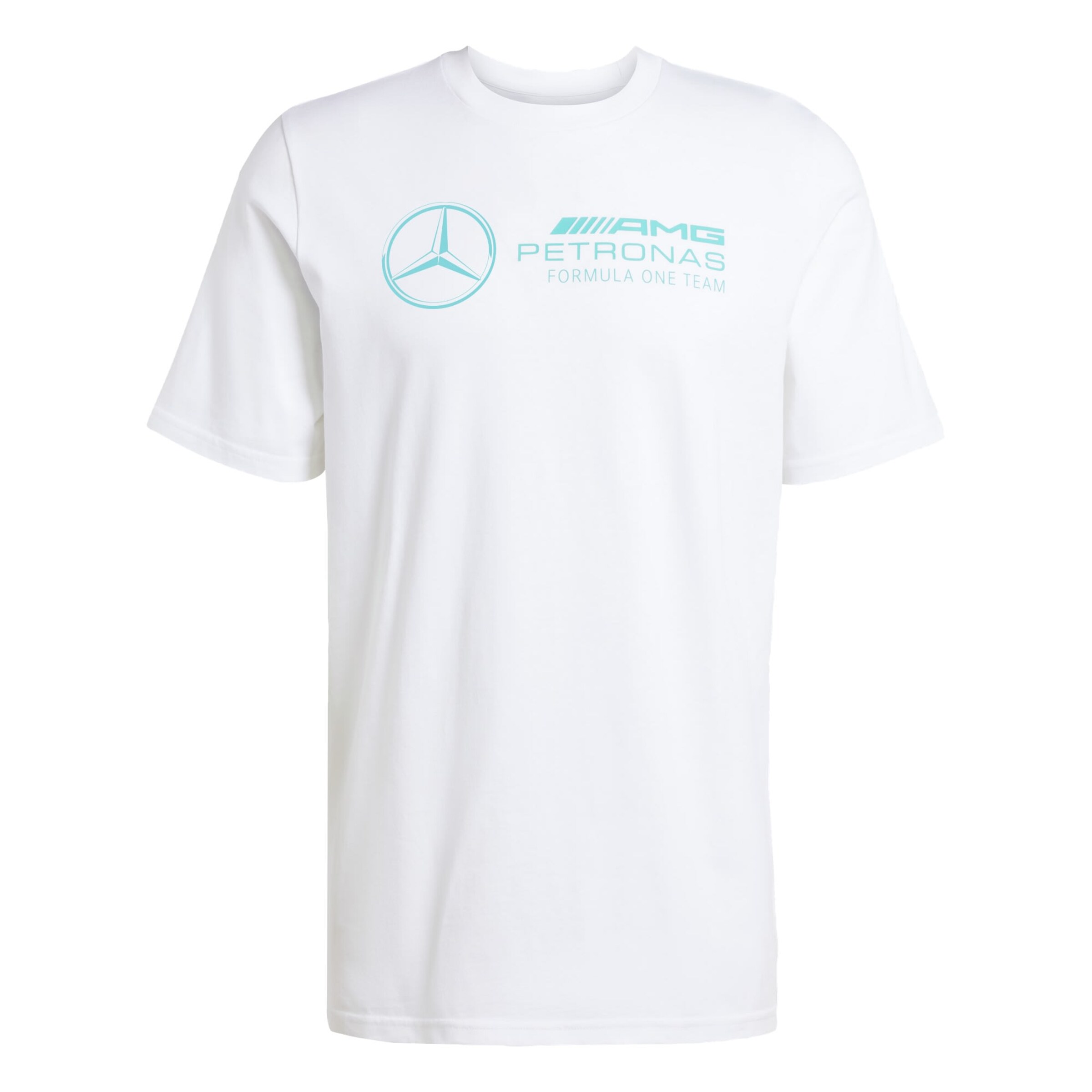 T-Shirt fonctionnel 'Mercedes - AMG Petronas Formula One Team DNA' ADIDAS PERFORMANCE en blanc : devant
