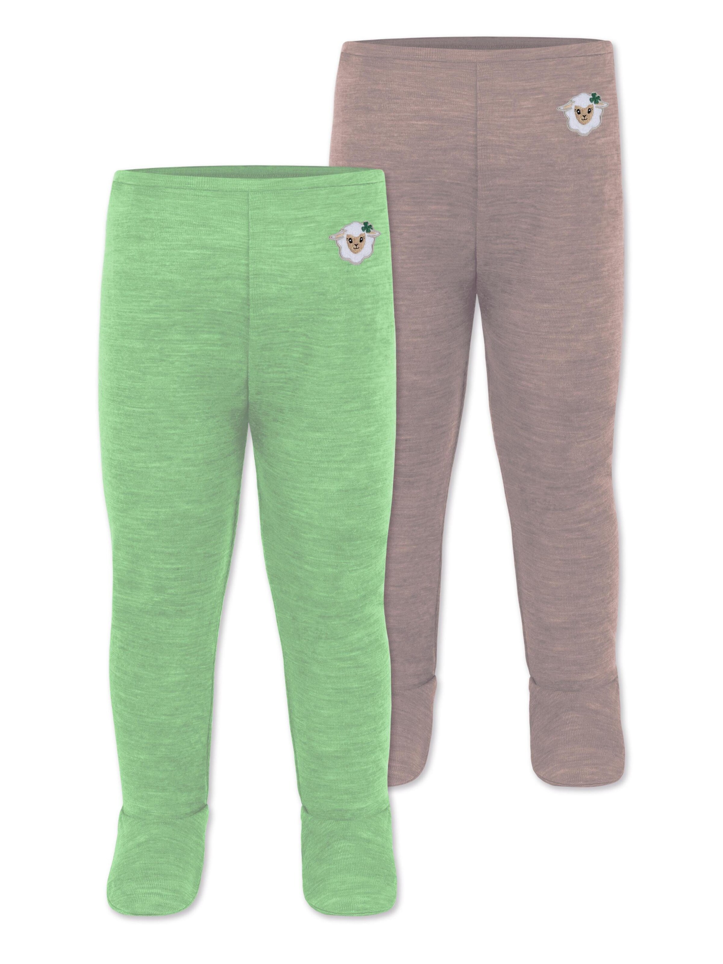 Pantalon normani en vert : devant