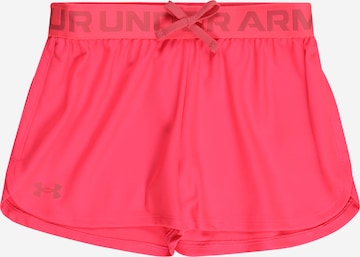 UNDER ARMOUR Sporthose 'Play Up' in Pink: front