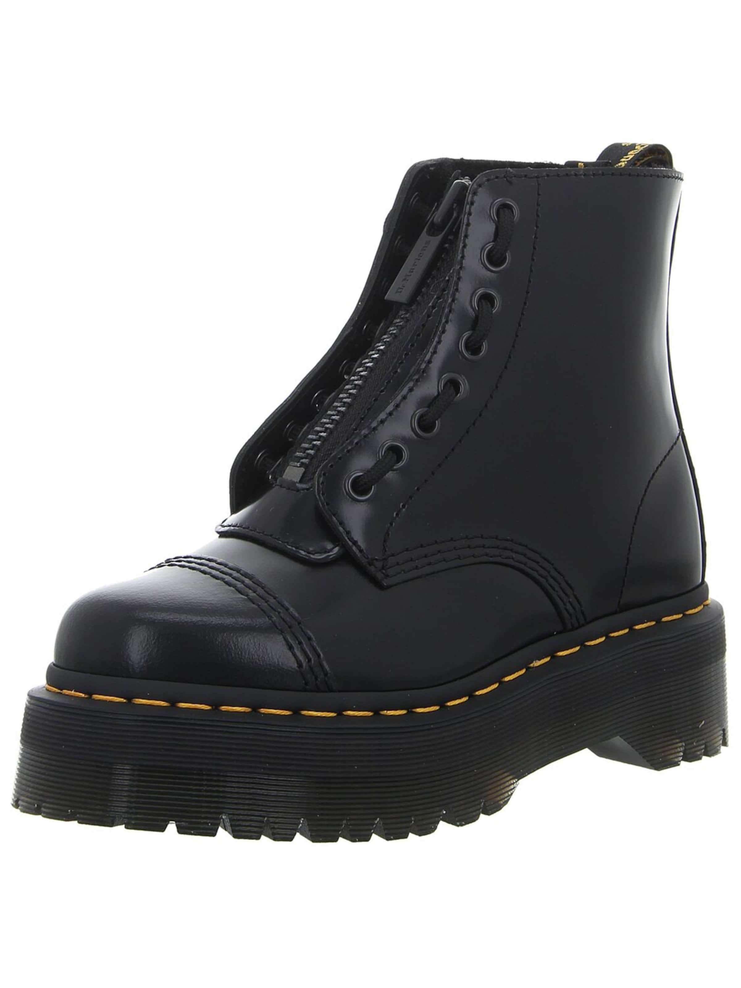 Dr. Martens Lace-Up Boots 'Damen Stiefelette SINCLAIR FL BLACK Echt Leder in schwarz' in 37 in Black, Item view
