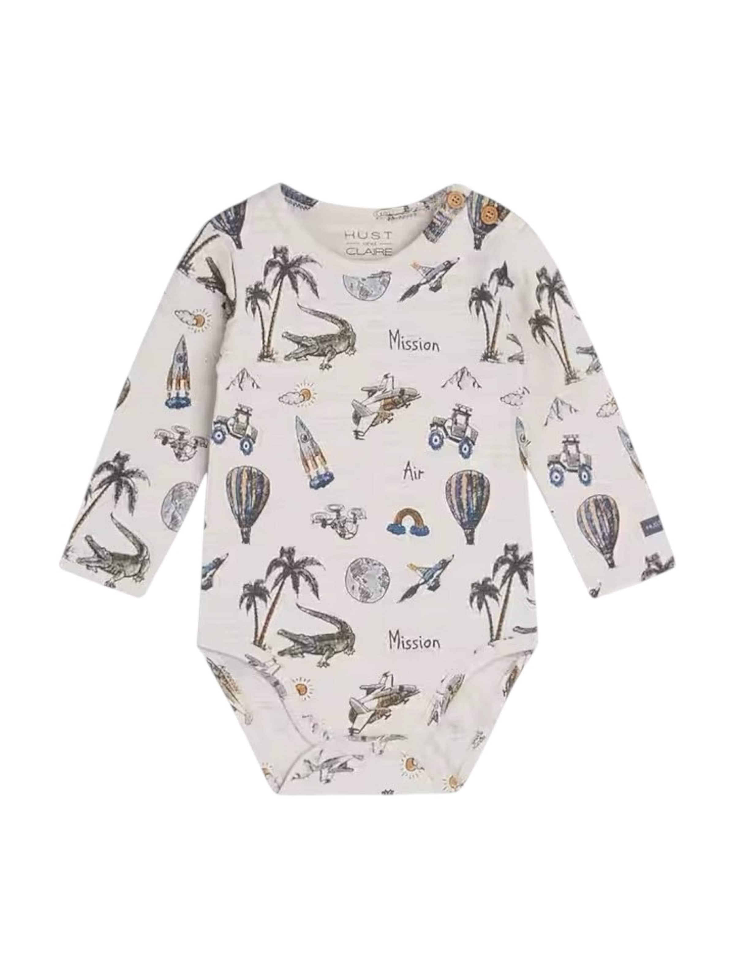 Hust & Claire Strampler/Body 'HCBilly'‌‌‌‌‌‌ in Beige: Vorderseite