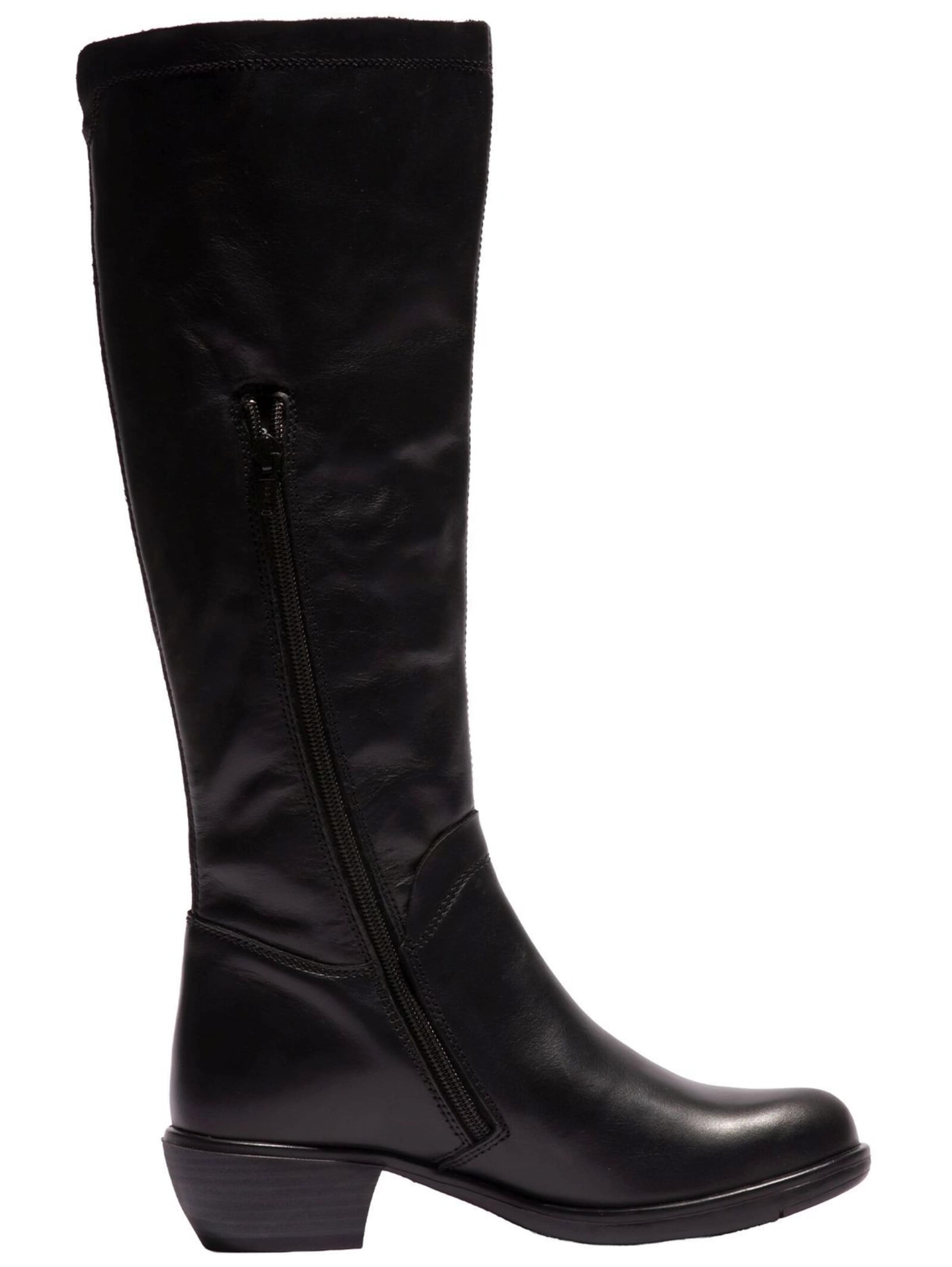FLY LONDON Boot in Black: side