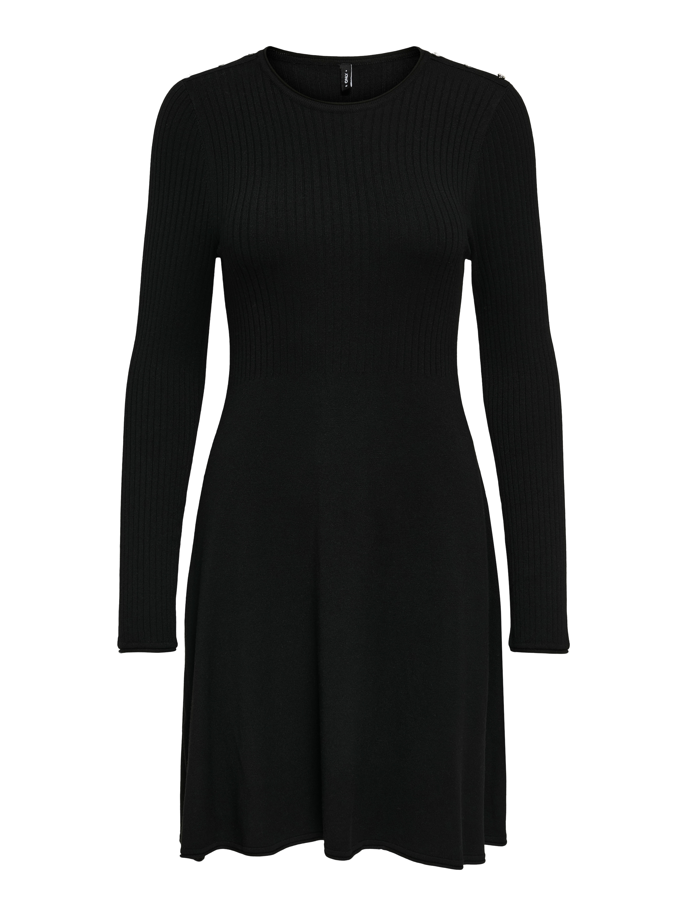 ONLY Трикотажное платье 'ONLMila' в Черный: спереди
